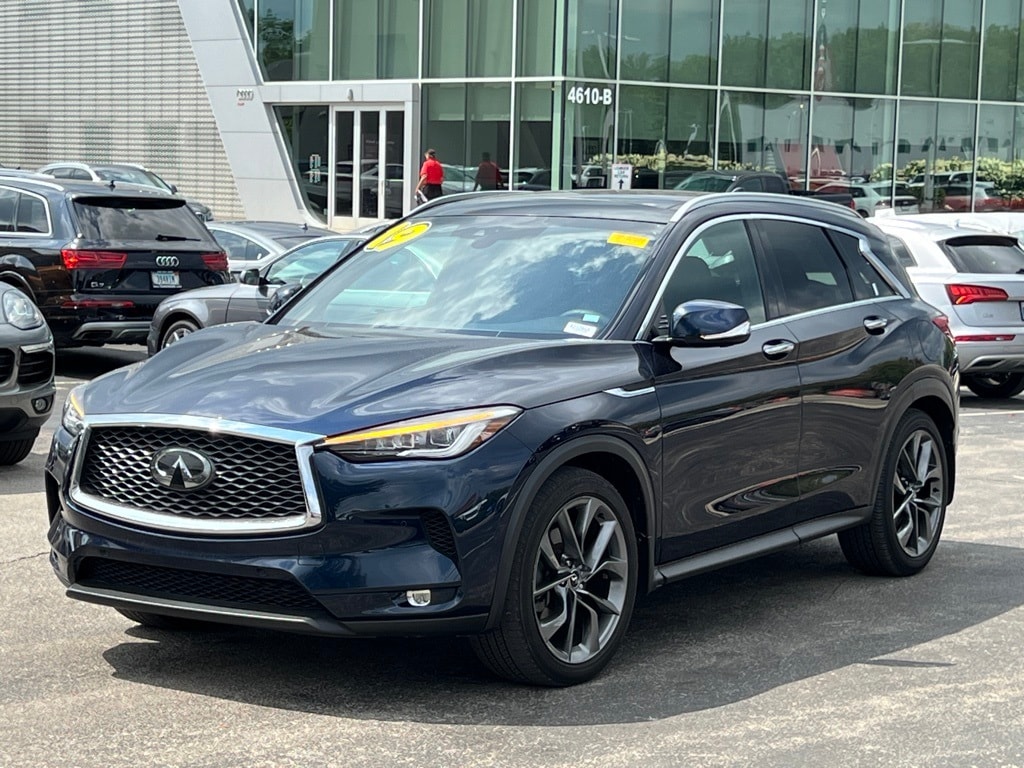 Used 2019 INFINITI QX50 Essential with VIN 3PCAJ5M30KF101773 for sale in Indianapolis, IN