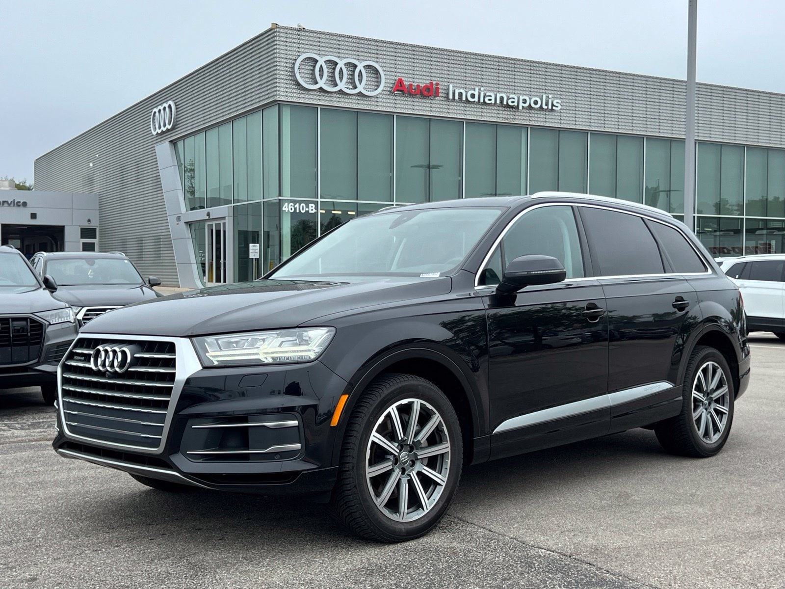 Orca Black Metallic 2019 Audi Q7 SUV / Crossover All-Wheel Drive 8-Speed Automatic