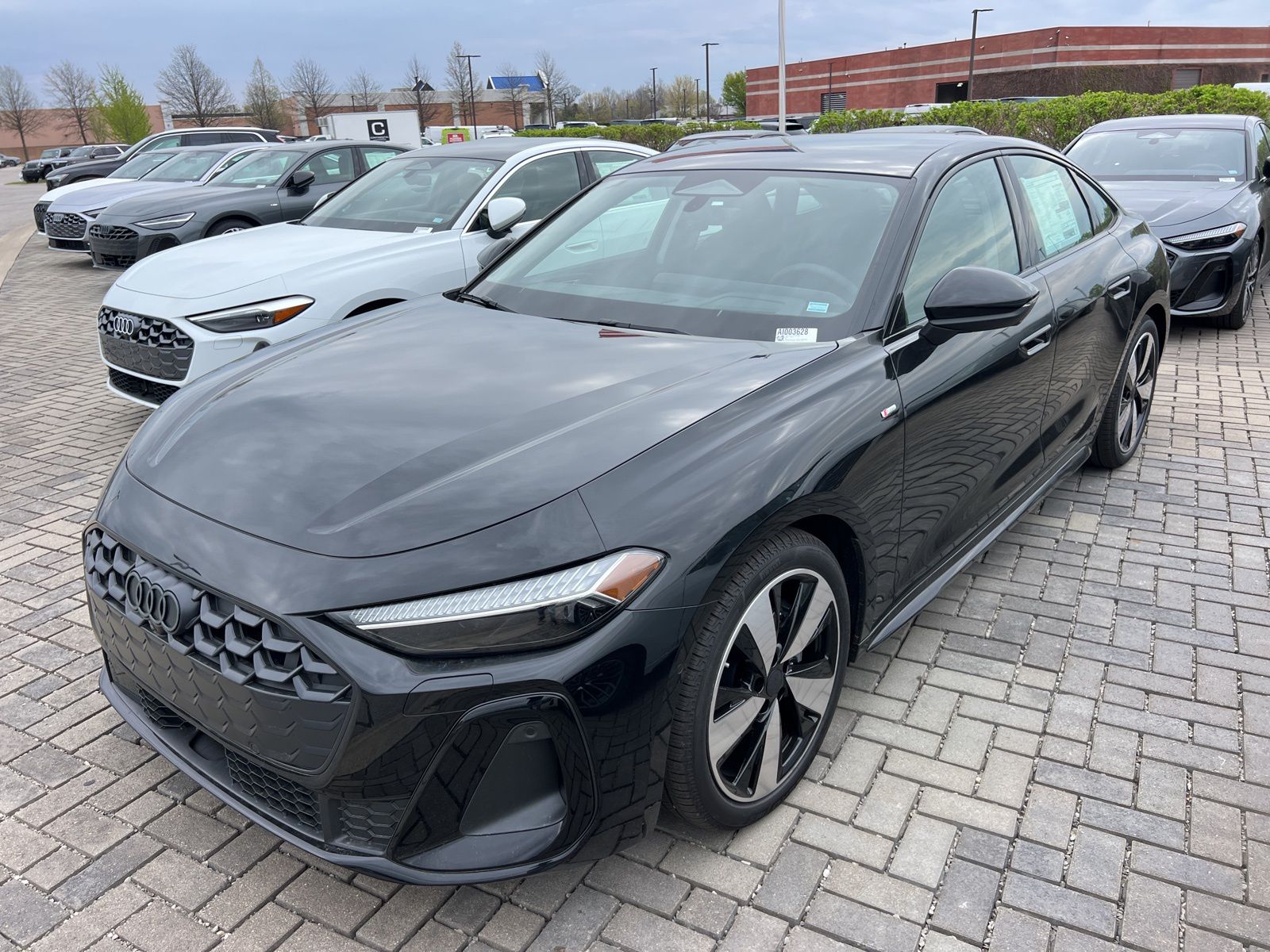 Mythos Black Metallic 2026 Audi A5 quattro Prestige Sedan Sedan All-Wheel Drive 7-Speed Automatic