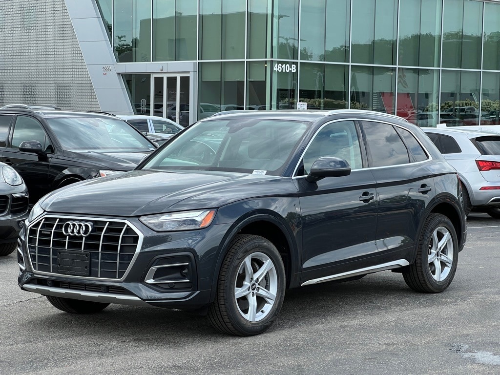 Certified 2021 Audi Q5 Premium with VIN WA1AAAFY0M2127887 for sale in Indianapolis, IN