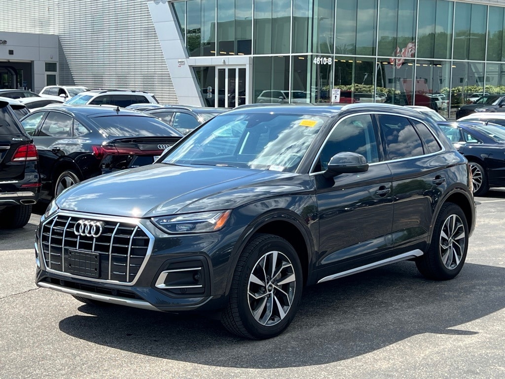 Used 2021 Audi Q5 Premium with VIN WA1AAAFYXM2078052 for sale in Indianapolis, IN