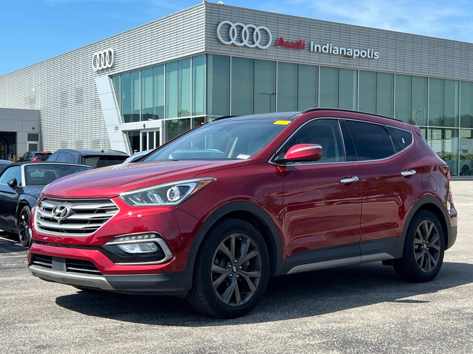 Serrano Red 2017 Hyundai Santa Fe Sport SUV / Crossover All-Wheel Drive 6-Speed Automatic