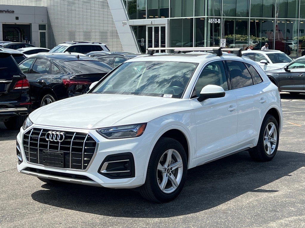Used 2022 Audi Q5 Premium with VIN WA1ABAFY9N2120743 for sale in Indianapolis, IN