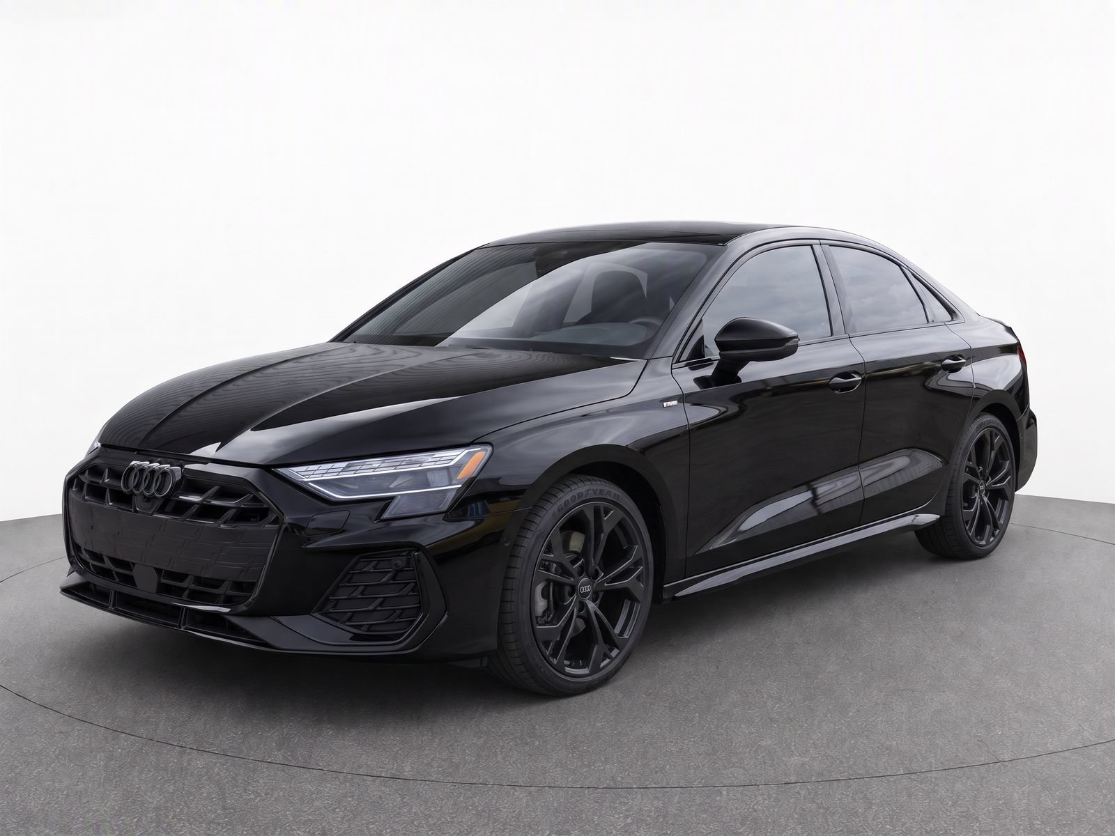 Mythos Black Metallic 2026 Audi A3 Sedan All-Wheel Drive 7-Speed Automatic
