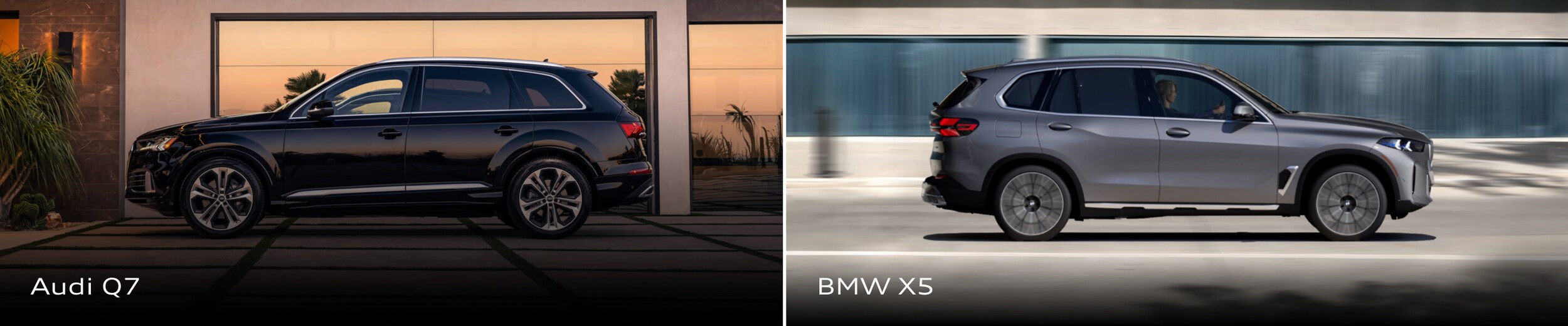Audi Q7 Vs. BMW X5 Side-By-Side Comparison