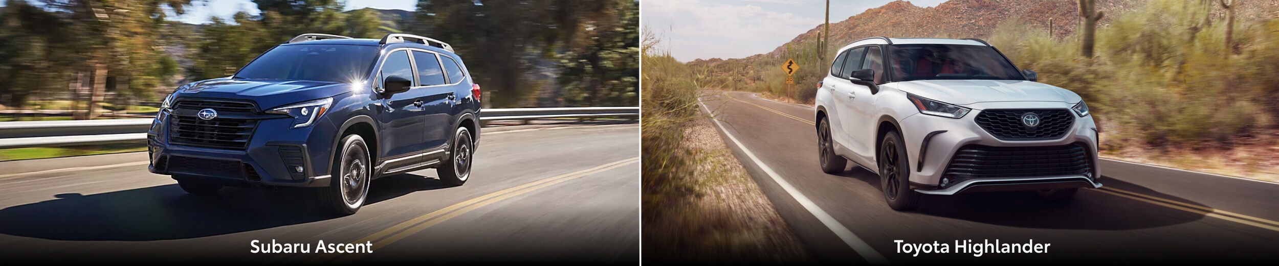2024 Toyota Highlander Vs. Subaru Ascent: Head To Head Comparison