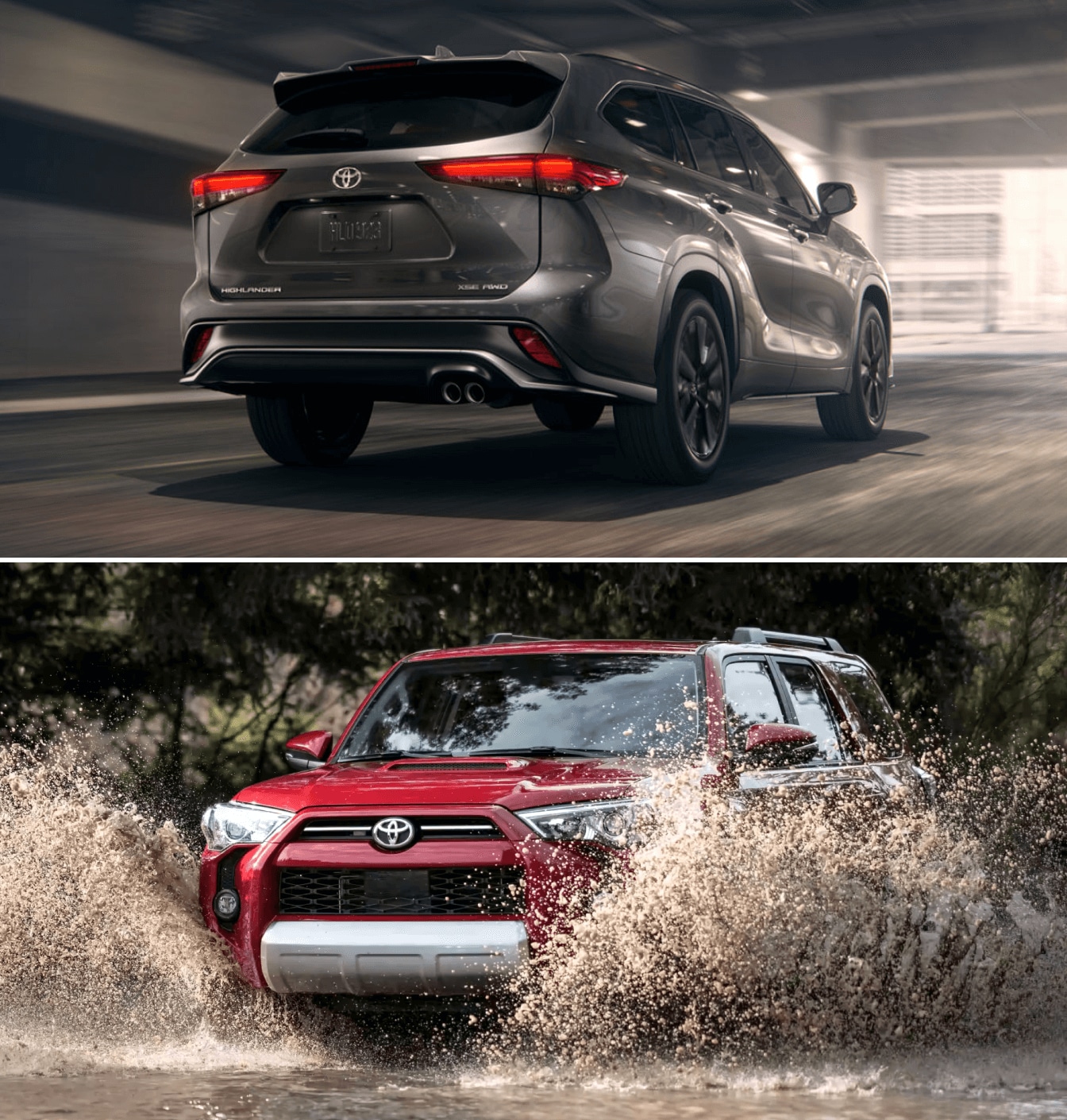 Toyota 4Runner vs. Highlander Performance Specs and Fuel Efficiency