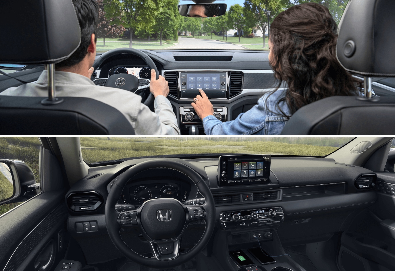 Honda Pilot Vs. VW Atlas 2023 SUV Battle Honda Pilot Vs. VW Atlas 2023 SUV Battle