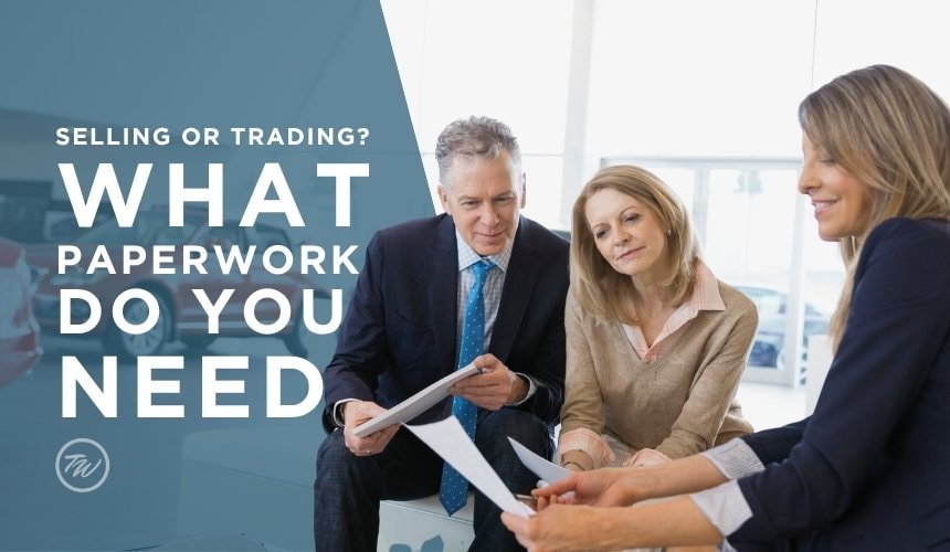Selling or trading a car in Indiana, title and paperwork guide from Tom Wood All Good Offer