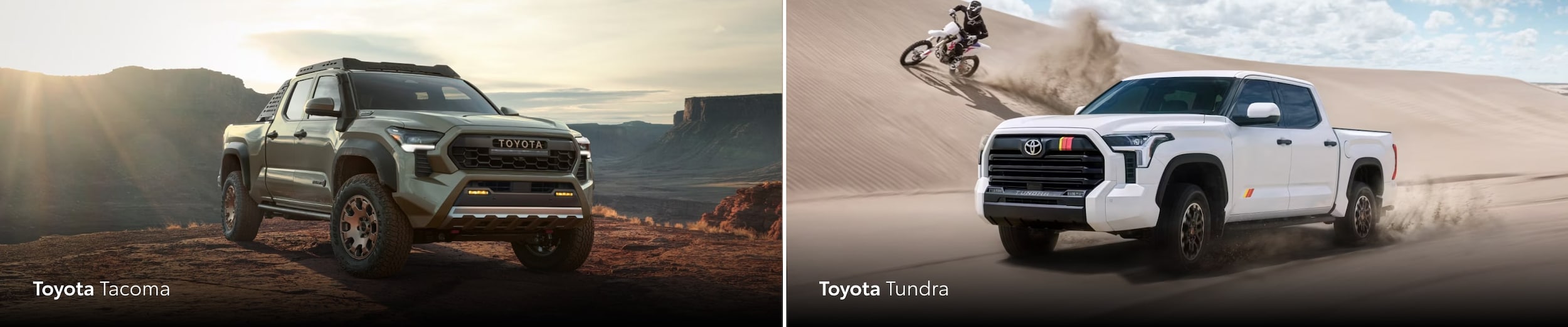 2024 Toyota Tacoma vs. 2024 Toyota Tundra