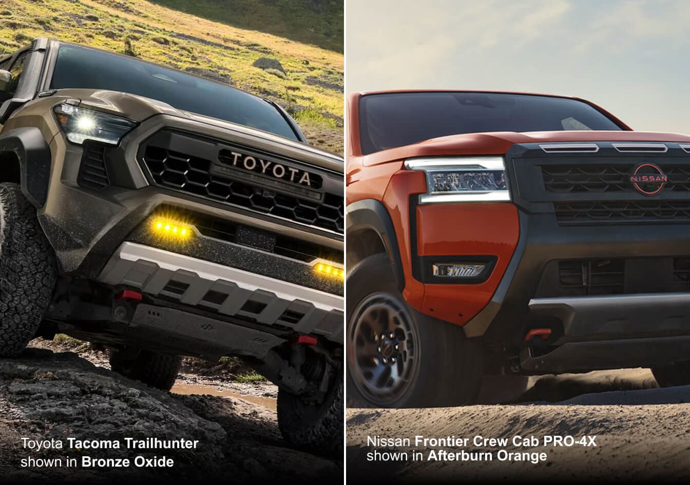 Nissan Frontier or Toyota Tacoma? Find Your Winner With Us