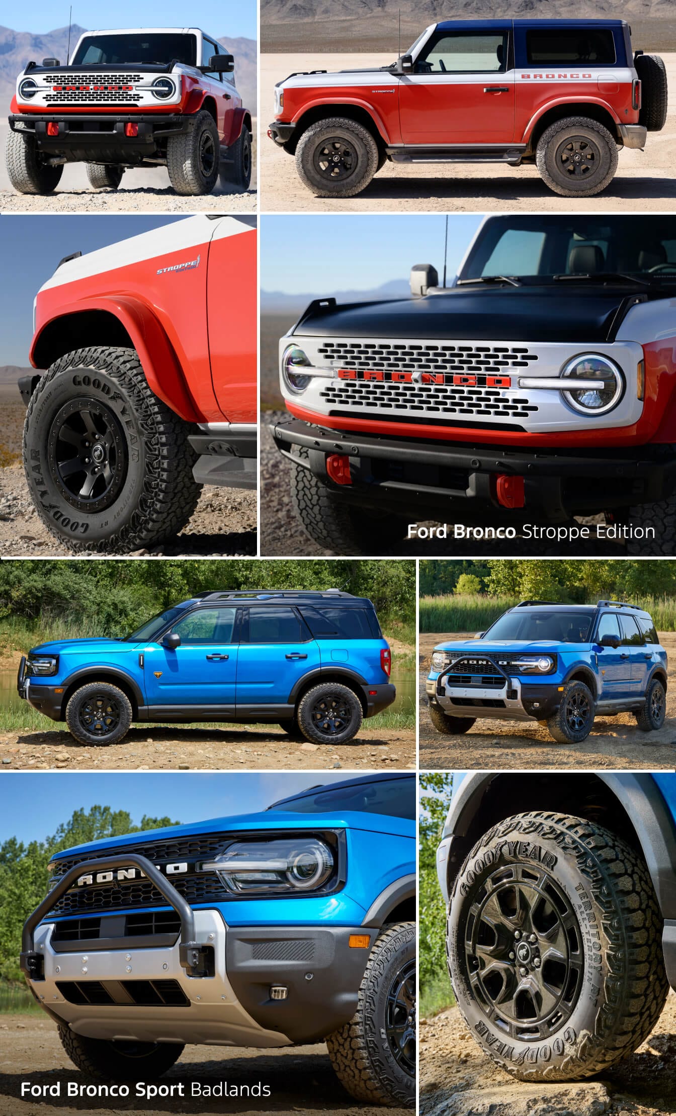 Ford Bronco vs. Bronco Sport Specs & Power