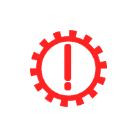 Electric Shift Control System Warning Light