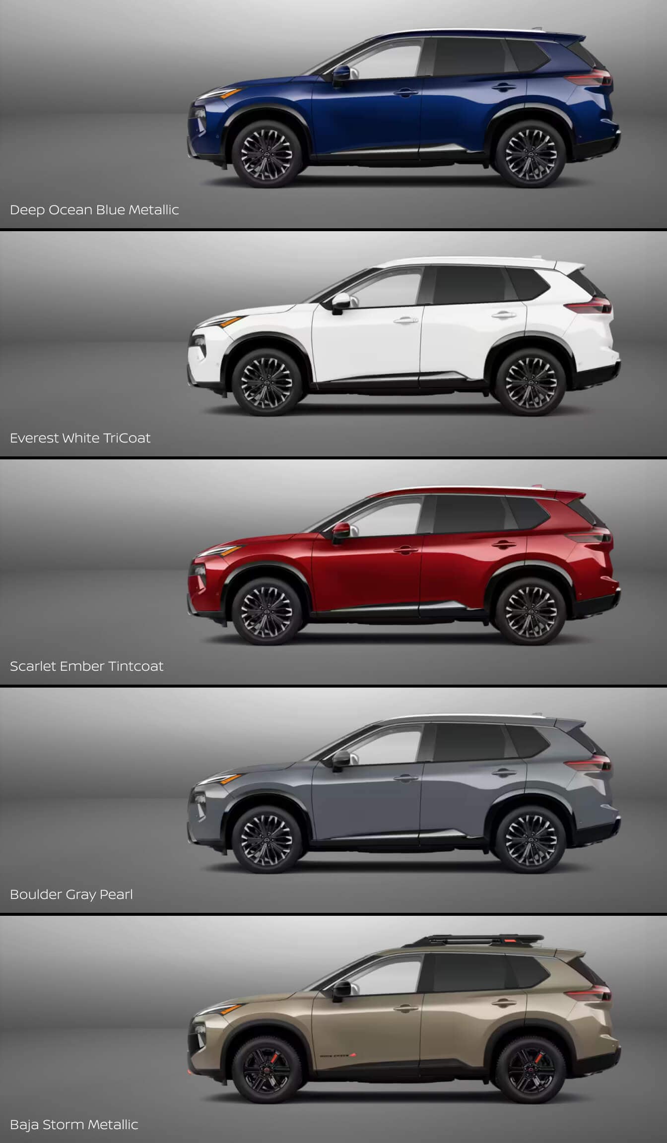 ROGUE USA アルミニウムカラー Nissan Rogue Colors: Exterior & Interior Color Options