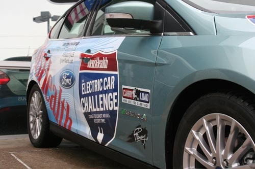 Tom Wood Ford Participates In The 2012 Electric Car Challenge Tom
