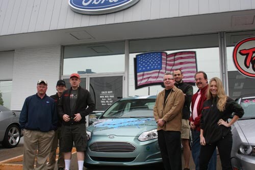 Tom Wood Ford Participates In The 2012 Electric Car Challenge Tom