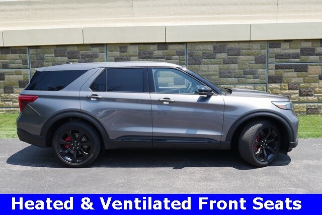 Certified 2022 Ford Explorer ST with VIN 1FM5K8GC4NGB95979 for sale in Indianapolis, IN