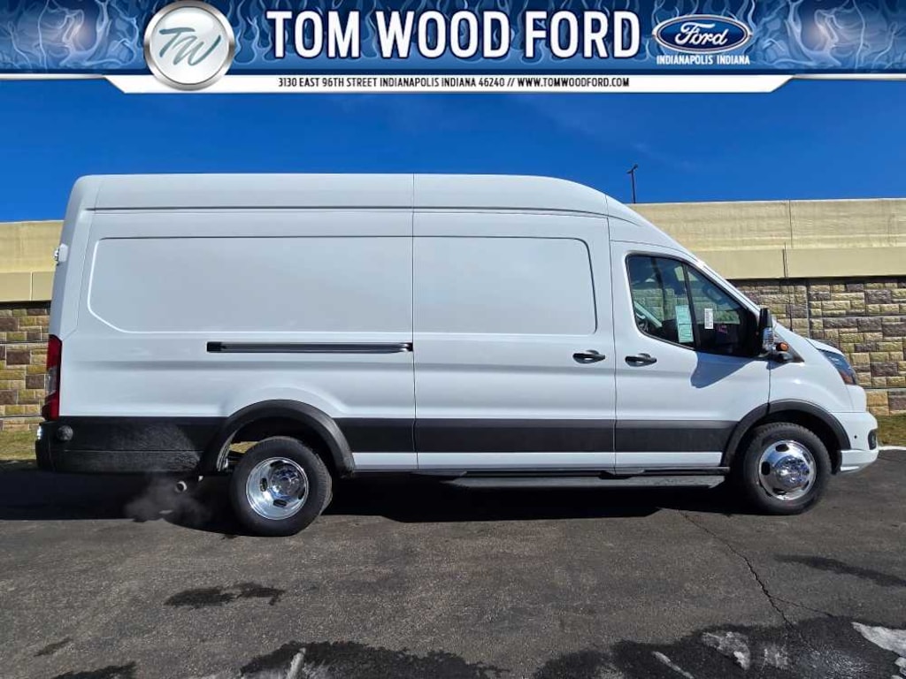 New 2026 Ford Transit Cargo Van T-350 HD 148 EL Hi Rf 11000 GVWR DRW AWD