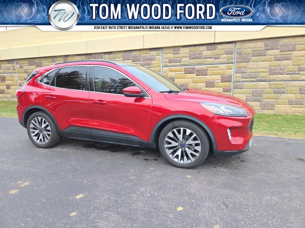 Certified 2020 Ford Escape Titanium Hybrid FWD