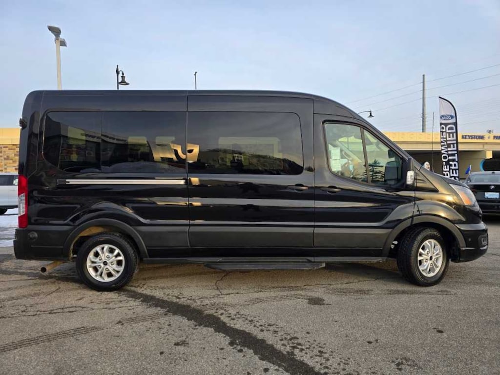 Certified 2024 Ford Transit Passenger XLT T-350 148 Med Roof RWD