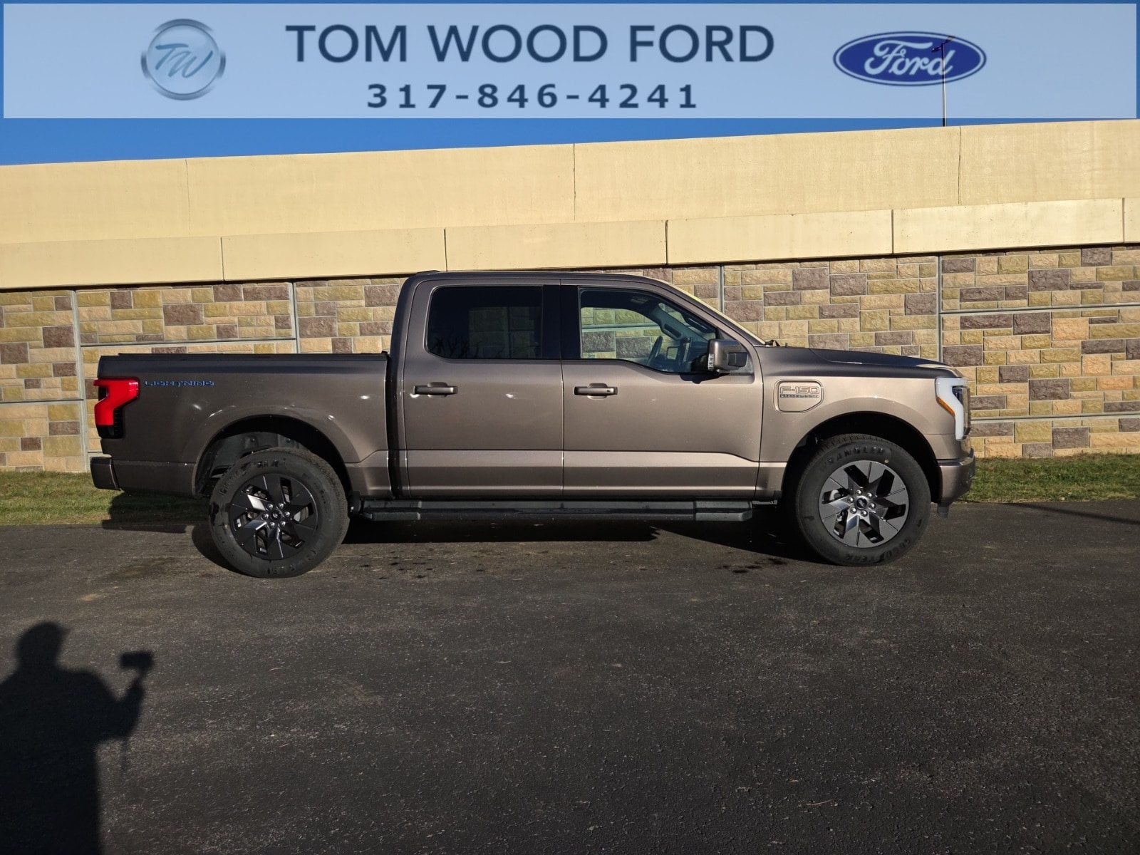 Certified 2023 Ford F-150 Lightning Lariat with VIN 1FTVW1EL4PWG23075 for sale in Indianapolis, IN