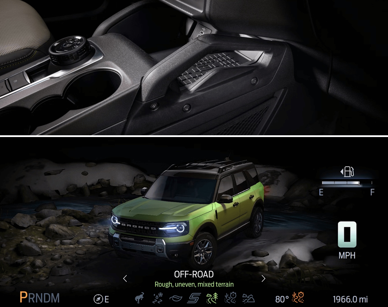 Ford Bronco Sport Interior Safety