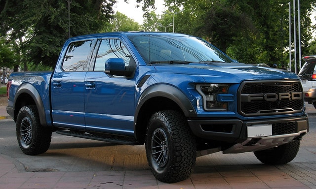 2022 ford raptor matte black