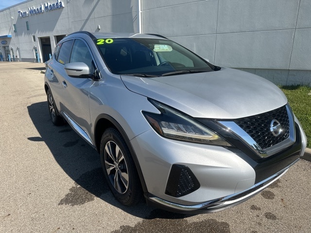 Used 2020 Nissan Murano SV with VIN 5N1AZ2BJ3LN106490 for sale in Anderson, IN