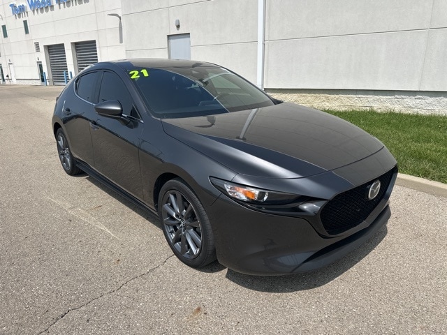 Used 2021 Mazda Mazda3 Preferred with VIN JM1BPALL8M1344465 for sale in Anderson, IN