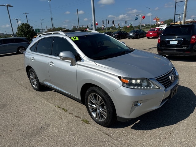 Used 2013 Lexus RX 450h with VIN JTJBC1BA7D2050378 for sale in Anderson, IN