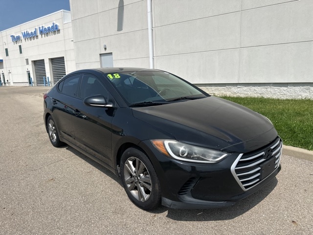 Used 2018 Hyundai Elantra SEL with VIN 5NPD84LF2JH320247 for sale in Anderson, IN