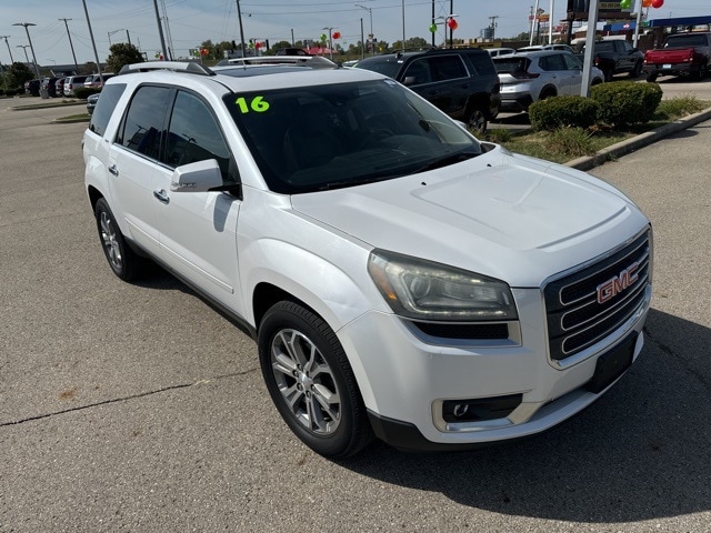 Used 2016 GMC Acadia SLT-1 with VIN 1GKKRRKD6GJ315882 for sale in Anderson, IN