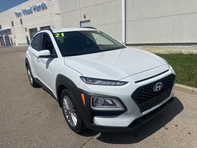 Used 2021 Hyundai Kona SEL with VIN KM8K22AA9MU655306 for sale in Anderson, IN