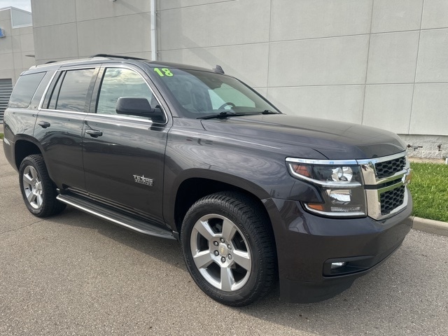 Used 2018 Chevrolet Tahoe LT with VIN 1GNSKBKC6JR345883 for sale in Anderson, IN