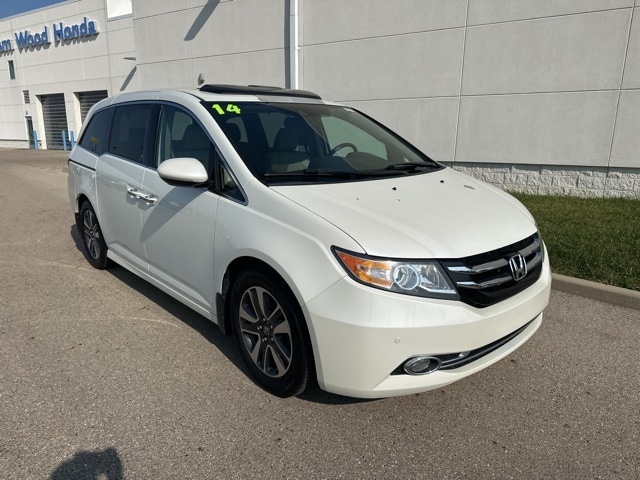 Used 2014 Honda Odyssey Touring with VIN 5FNRL5H9XEB036818 for sale in Anderson, IN