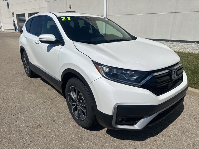 Used 2021 Honda CR-V EX with VIN 2HKRW2H53MH681023 for sale in Anderson, IN