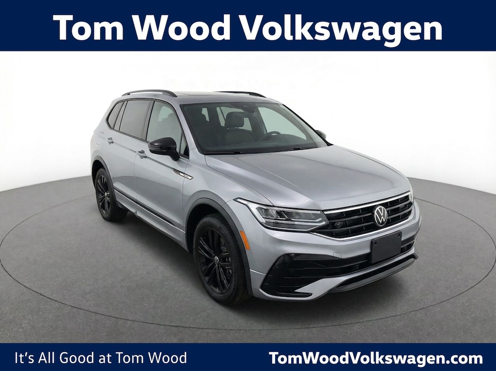 Used 2022 Volkswagen Tiguan 2.0T SE R-Line Black SUV