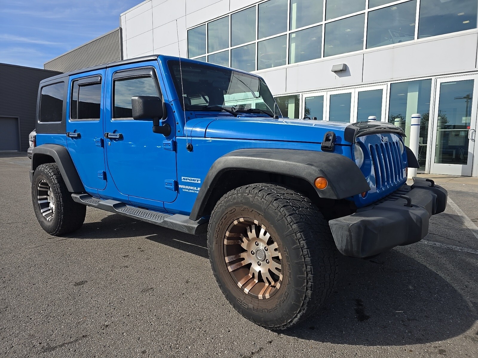 2012 Jeep Wrangler Unlimited Sport photo 3