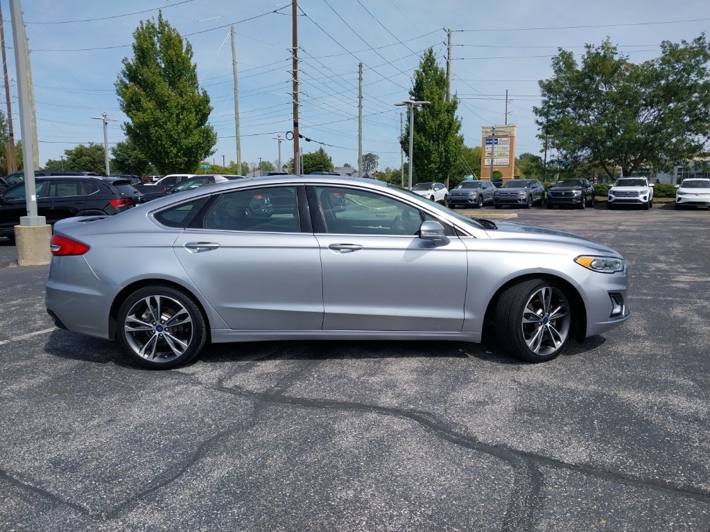 Used 2020 Ford Fusion Titanium with VIN 3FA6P0D90LR203589 for sale in Indianapolis, IN