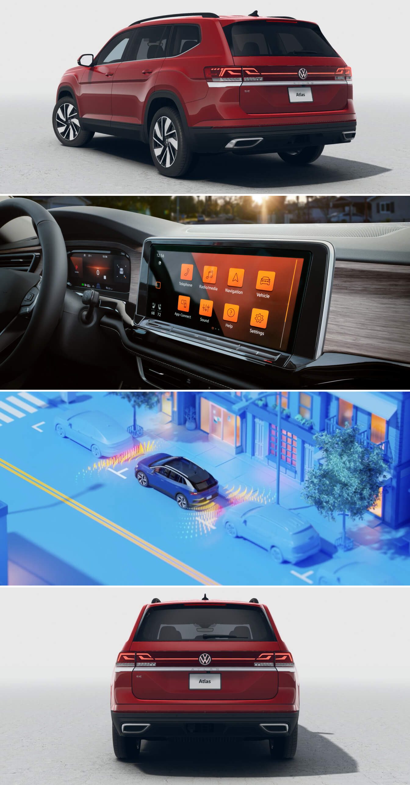 2024 Volkswagen Atlas With Technology Package Guide