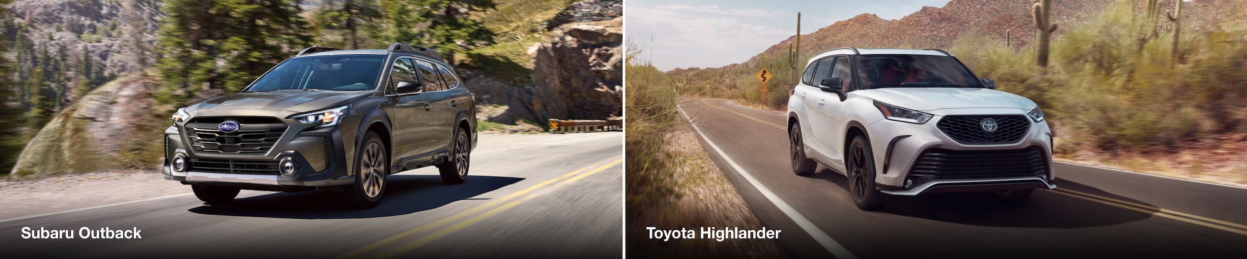 Subaru Outback Vs. Toyota Highlander