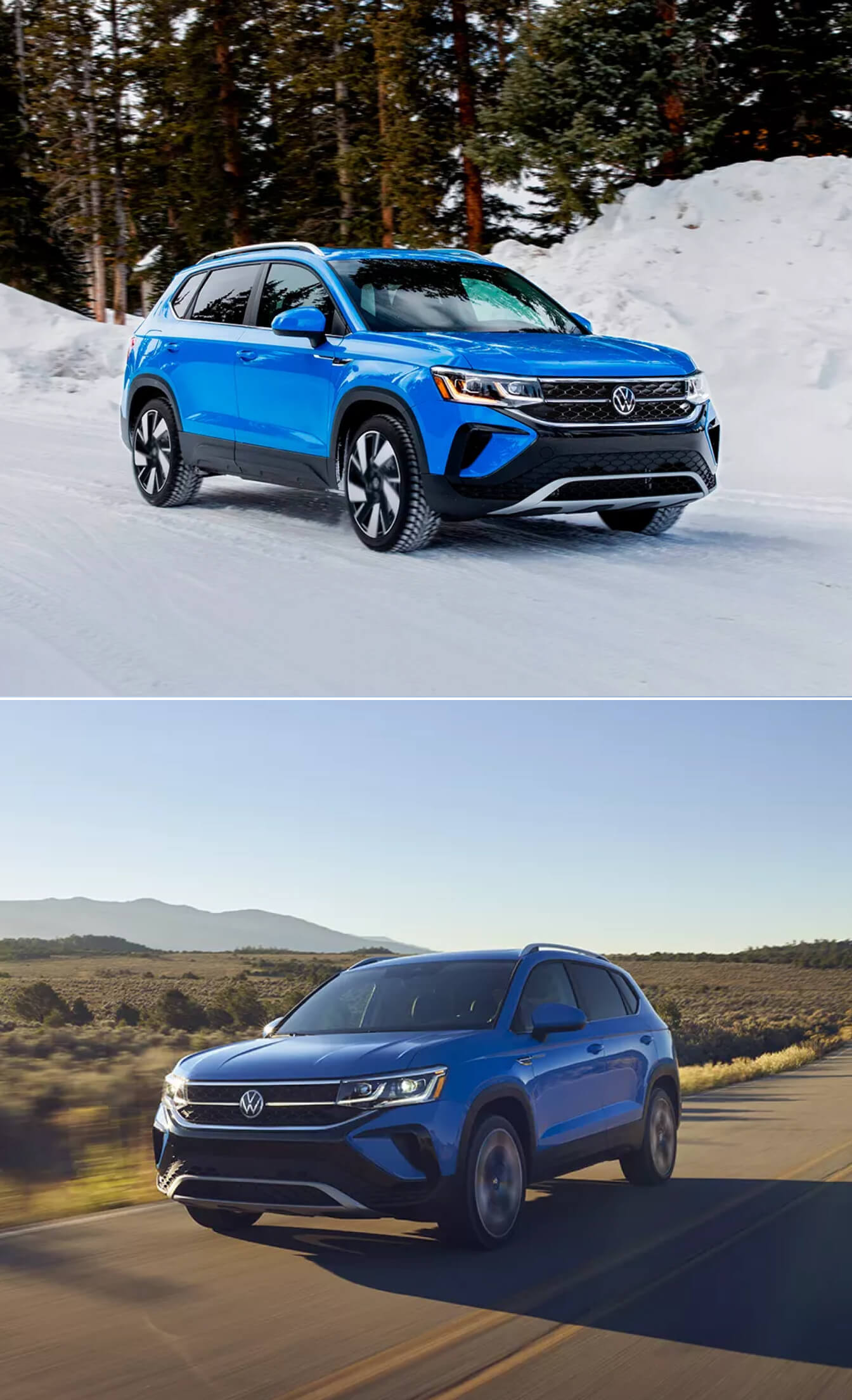 Volkswagen Taos Vs. Hyundai Kona Vehicle Comparison