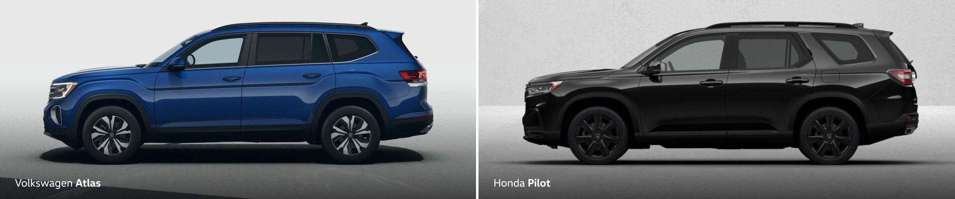 Volkswagen Atlas vs. Honda Pilot