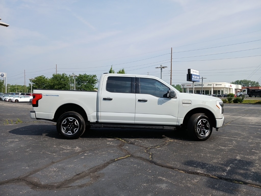 Used 2023 Ford F-150 Lightning XLT with VIN 1FTVW1EL2PWG13001 for sale in Indianapolis, IN