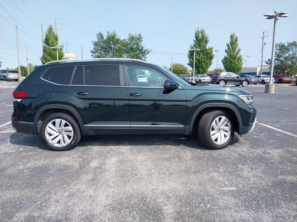 Used 2021 Volkswagen Atlas SEL with VIN 1V2BR2CA2MC530696 for sale in Indianapolis, IN