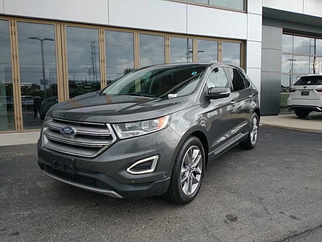 Used 2015 Ford Edge Titanium with VIN 2FMPK4K82FBB90292 for sale in Indianapolis, IN