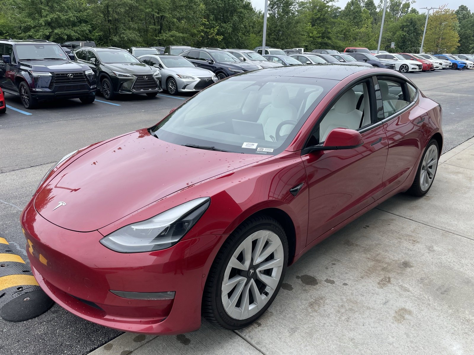 Used 2022 Tesla Model 3 Long Range with VIN 5YJ3E1EB4NF111268 for sale in Indianapolis, IN