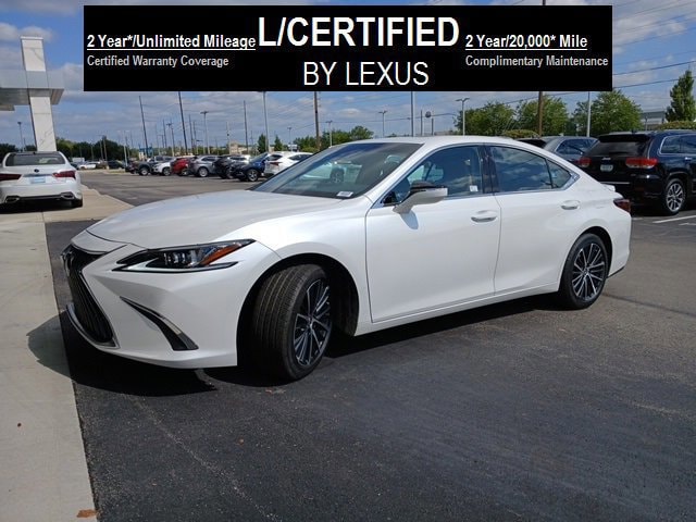 Certified 2023 Lexus ES 350 with VIN 58ADZ1B17PU159642 for sale in Indianapolis, IN