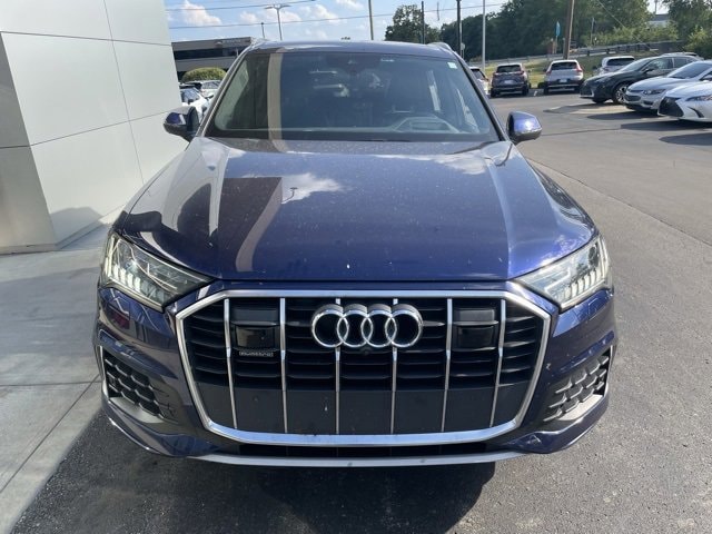 Used 2021 Audi Q7 Prestige with VIN WA1VXAF73MD015399 for sale in Indianapolis, IN