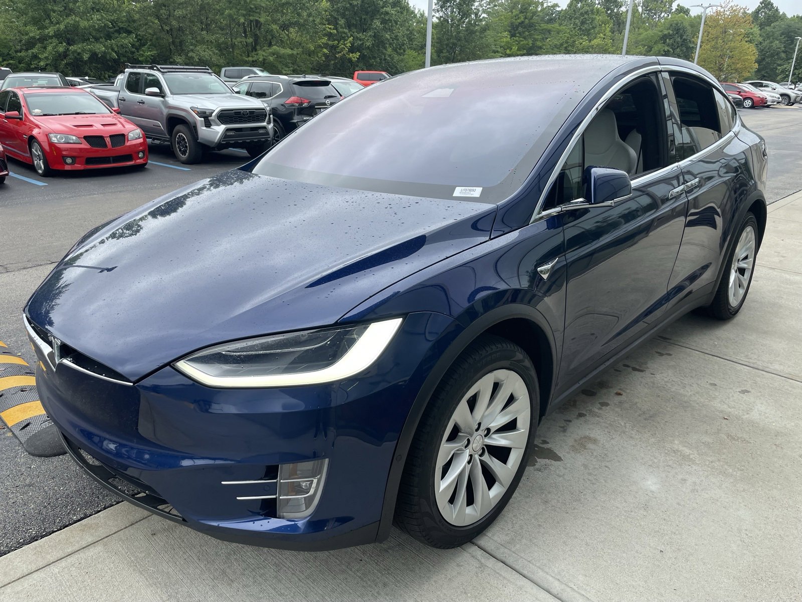 Used 2018 Tesla Model X 100D with VIN 5YJXCBE25JF078093 for sale in Indianapolis, IN